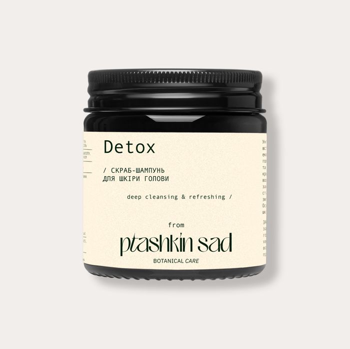 Скраб-шампунь для шкіри голови з евкаліптом "Detox"