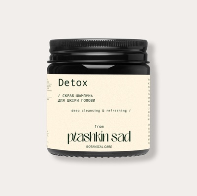 Скраб-шампунь для шкіри голови з евкаліптом "Detox"   10048